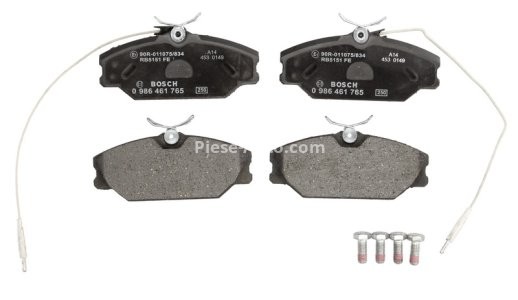 Set plăcuțe frână față , BOSCH, pentru: DAEWOO LUBLIN II; RENAULT 25, ESPACE II, LAGUNA I, MEGANE I, MEGANE I CLASSIC, MEGANE I COACH, MEGANE SCENIC, SAFRANE I, SAFRANE II 1.4-3.0 04.84-