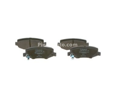 Set plăcuțe frână spate , BOSCH, pentru: DODGE NITRO; JEEP CHEROKEE, COMPASS, WRANGLER III 2.4-4.0 08.06- 3