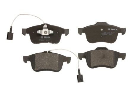 Set plăcuțe frână față , BOSCH, pentru: FIAT DOBLO, DOBLO CARGO; LANCIA DELTA III; OPEL COMBO TOUR, COMBO/MINIVAN 1.3D-2.0D 09.08-