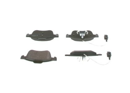 Set plăcuțe frână față , BOSCH, pentru: FIAT DOBLO, DOBLO CARGO; LANCIA DELTA III; OPEL COMBO TOUR, COMBO/MINIVAN 1.3D-2.0D 09.08-