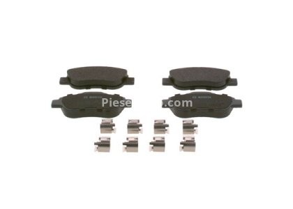Set plăcuțe frână față , BOSCH, pentru: FIAT PANDA, PANDA/HATCHBACK 1.1-1.4CNG 09.03-