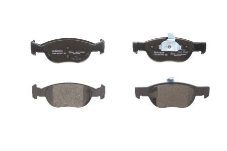 Set plăcuțe frână față , BOSCH, pentru: FIAT PUNTO 1.2/1.9D 09.99-03.12