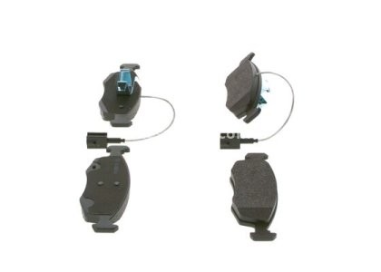 Set plăcuțe frână față , BOSCH, pentru: FIAT 500, 500 C, PUNTO, PUNTO EVO, PUNTO EVO/HATCHBACK, PUNTO/HATCHBACK 0.9-1.4LPG 07.07- 3