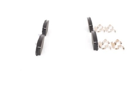 Set plăcuțe frână față , BOSCH, pentru: HONDA ACCORD VI; MG MG ZR; NISSAN ALMERA TINO, PRIMERA 1.4-2.3 03.97-