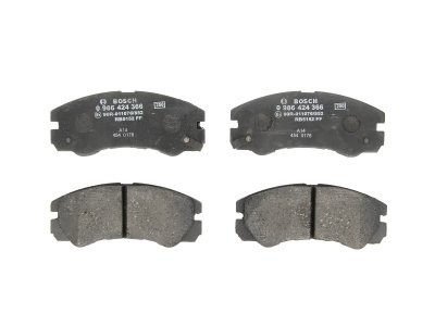 Set plăcuțe frână față , BOSCH, pentru: ISUZU TROOPER II; OPEL FRONTERA A, FRONTERA A SPORT, FRONTERA B, MONTEREY A, MONTEREY B 2.0-3.5 08.91-07.04