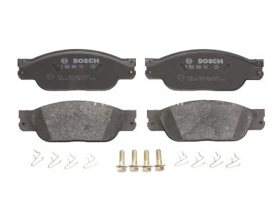 Set plăcuțe frână față , BOSCH, pentru: JAGUAR S-TYPE II 2.5-4.2 01.99-12.07