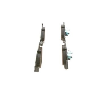 Set plăcuțe frână față , BOSCH (cu lacat; cu tampon de amortizare), pentru: JAGUAR E-PACE, F-PACE, XE, XF II, XF SPORTBRAKE; LAND ROVER RANGE ROVER VELAR 2.0-5.0 03.15-