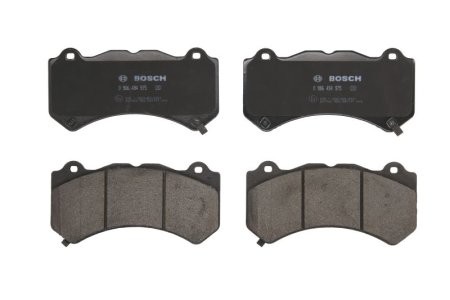 Set plăcuțe frână față , BOSCH, pentru: JEEP GRAND CHEROKEE, GRAND CHEROKEE III, GRAND CHEROKEE IV; NISSAN GT-R 3.0D-6.4 12.07-