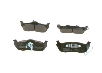 Set plăcuțe frână spate , BOSCH, pentru: JEEP COMMANDER, GRAND CHEROKEE III; NISSAN ARMADA, TITAN 3.0-6.1 08.03- 3