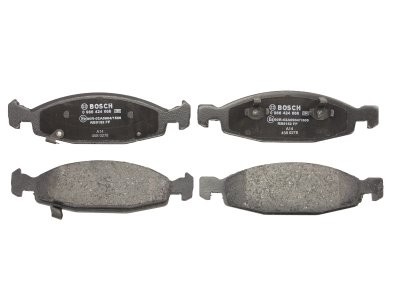 Set plăcuțe frână față , BOSCH, pentru: JEEP CHEROKEE, GRAND CHEROKEE II 2.5-4.7 01.88-09.05