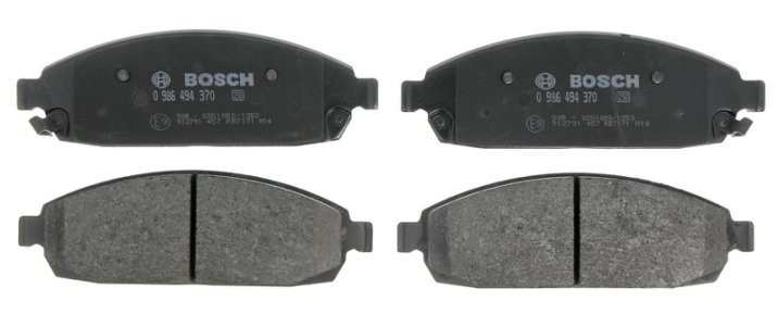 Set plăcuțe frână față , BOSCH, pentru: JEEP COMMANDER, GRAND CHEROKEE III 3.0-6.1 10.04-