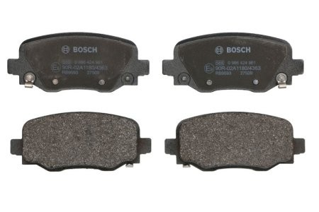 Set plăcuțe frână spate , BOSCH, pentru: JEEP CHEROKEE 2.0D-3.2 11.13-