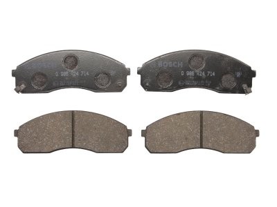 Set plăcuțe frână față , BOSCH, pentru: KIA CARNIVAL I, CARNIVAL II, PREGIO, PREGIO II 2.5-3.5 08.95-