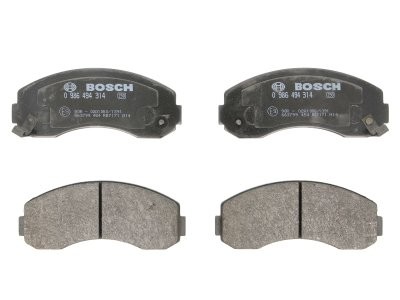 Set plăcuțe frână față , BOSCH, pentru: KIA K2500, K2500 II, K2700, K2700 II, K2700 III 2.5D/2.7D 10.99-