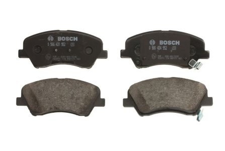 Set plăcuțe frână față , BOSCH, pentru: KIA RIO IV 1.0-1.4 01.17-