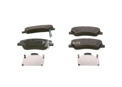 Set plăcuțe frână față , BOSCH, pentru: KIA RIO IV 1.0-1.4 01.17- 3