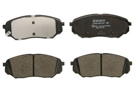 Set plăcuțe frână față , BOSCH, pentru: KIA SORENTO III 2.0D/2.2D/2.4 01.15-