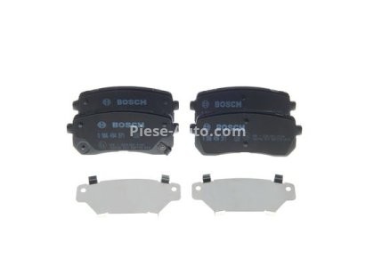 Set plăcuțe frână spate , BOSCH, pentru: KIA CARNIVAL II, SORENTO III 2.0D-3.5 10.01-