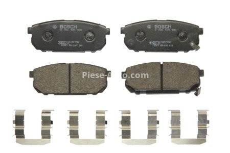 Set plăcuțe frână spate , BOSCH, pentru: KIA SORENTO I 2.4-3.5 08.02-12.11