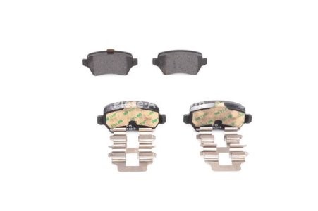 Set plăcuțe frână spate , BOSCH, pentru: KIA VENGA; LADA KALINA; OPEL ASTRA G, ASTRA G CLASSIC, ASTRA G/KOMBI, ASTRA H, ASTRA H CLASSIC, ASTRA H GTC, ASTRA H/KOMBI, COMBO TOUR 1.2-2.2D 02.98-