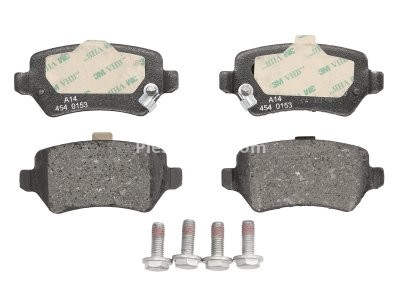 Set plăcuțe frână spate , BOSCH, pentru: KIA VENGA; OPEL ASTRA G, ASTRA G CLASSIC, ASTRA G/KOMBI, ASTRA H, ASTRA H CLASSIC, ASTRA H GTC, ASTRA H/KOMBI, COMBO TOUR, COMBO/MINIVAN 1.2-2.2D 02.98-