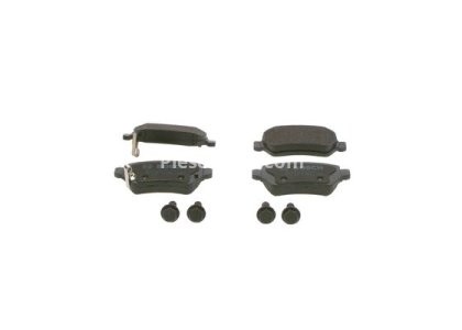 Set plăcuțe frână spate , BOSCH, pentru: KIA VENGA; OPEL ASTRA G, ASTRA G CLASSIC, ASTRA G/KOMBI, ASTRA H, ASTRA H CLASSIC, ASTRA H GTC, ASTRA H/KOMBI, COMBO TOUR, COMBO/MINIVAN 1.2-2.2D 02.98-