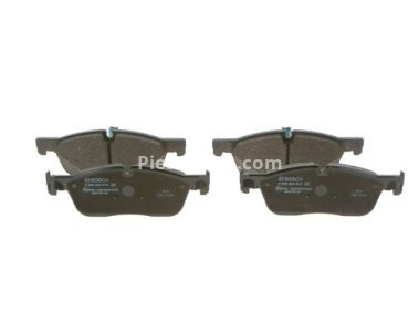 Set plăcuțe frână față , BOSCH (cu lacat; cu tampon de amortizare), pentru: LAND ROVER DISCOVERY SPORT, RANGE ROVER EVOQUE 1.5H-2.2D 06.11-