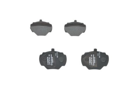Set plăcuțe frână spate , BOSCH, pentru: LAND ROVER 90 I, DEFENDER, DISCOVERY I, RANGE ROVER I 2.0-4.3 08.81-02.16