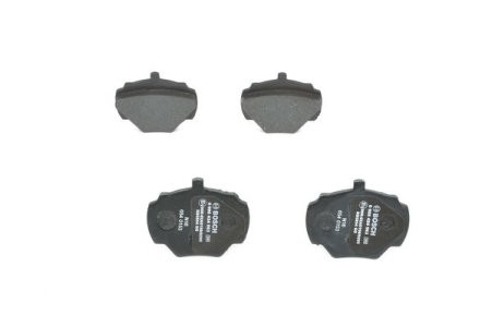 Set plăcuțe frână spate , BOSCH, pentru: LAND ROVER 90 I, DEFENDER, DISCOVERY I, RANGE ROVER I 2.0-4.3 08.81-02.16 3