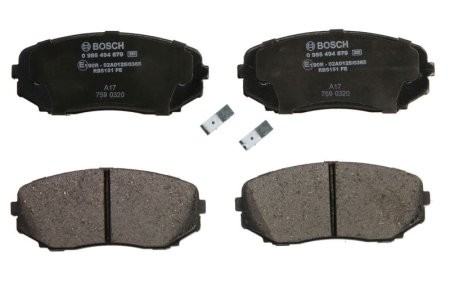 Set plăcuțe frână față , BOSCH, pentru:  MAZDA CX-7 2.2D/2.3/3.5 06.06-