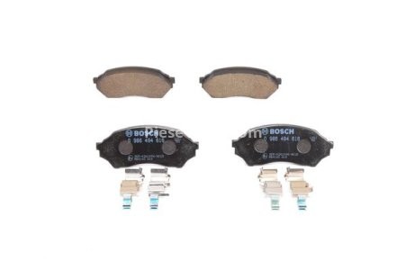 Set plăcuțe frână față , BOSCH, pentru: MAZDA 323 F VI, 323 S VI 1.3-1.6 09.98-05.04