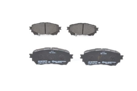 Set plăcuțe frână față , BOSCH, pentru: MAZDA 6, 6/KOMBI 2.0/2.2D/2.5 08.12-