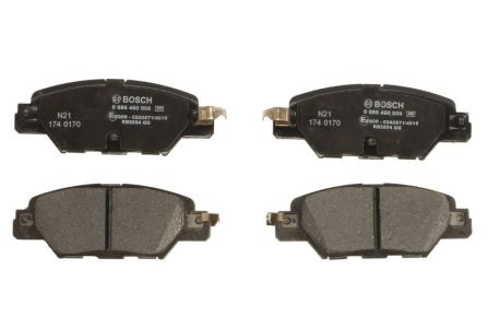 Set plăcuțe frână spate , BOSCH, pentru: MAZDA CX-5 2.0/2.2D/2.5 11.11-