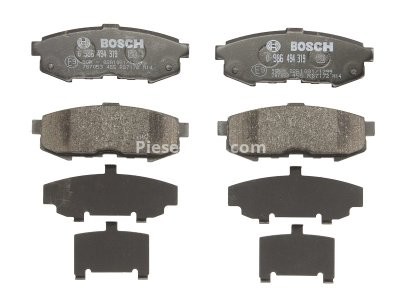Set plăcuțe frână spate , BOSCH, pentru: MAZDA MPV II 2.0-3.0 09.99-12.06