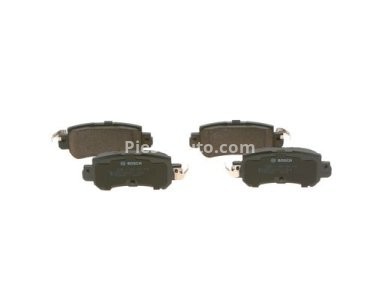 Set plăcuțe frână spate , BOSCH (cu tampon de amortizare), pentru: MAZDA CX-5 2.0/2.2D/2.5 11.11-02.17