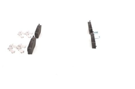 Set plăcuțe frână față , BOSCH, pentru: MITSUBISHI MIRAGE / SPACE STAR VI; NISSAN PIXO 0.7-1.5 03.00- 3