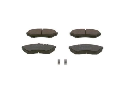 Set plăcuțe frână față , BOSCH, pentru: MITSUBISHI PAJERO MINI I, PAJERO PININ I 0.7/1.8/2.0 10.94-06.07