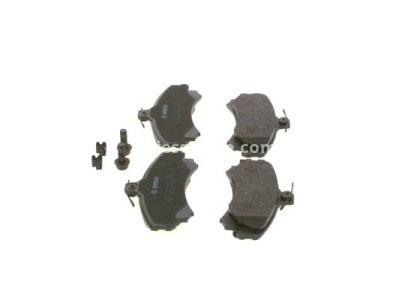 Set plăcuțe frână față , BOSCH, pentru: VOLVO S40 I, V40; MITSUBISHI CARISMA, COLT CZC VI, COLT VI, SPACE STAR; SMART FORFOUR 1.1-2.0 05.95-06.12 3