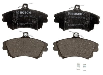 Set plăcuțe frână față , BOSCH, pentru: VOLVO S40 I, V40; MITSUBISHI CARISMA, COLT CZC VI, COLT VI; SMART FORFOUR 1.3-2.0 05.95-06.12