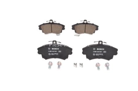 Set plăcuțe frână față , BOSCH, pentru: VOLVO S40 I, V40; MITSUBISHI CARISMA, COLT CZC VI, COLT VI; SMART FORFOUR 1.3-2.0 05.95-06.12