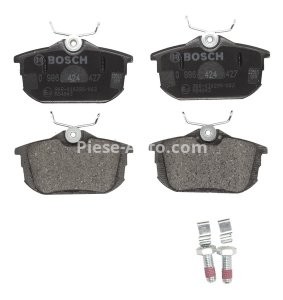Set plăcuțe frână spate , BOSCH, pentru: VOLVO S40 I, V40; MITSUBISHI CARISMA, COLT CZC VI, COLT VI, SPACE STAR; SMART FORFOUR 1.1-2.0 05.95-06.12