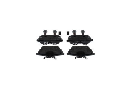 Set plăcuțe frână spate , BOSCH, pentru: VOLVO S40 I, V40; MITSUBISHI CARISMA, COLT CZC VI, COLT VI, SPACE STAR; SMART FORFOUR 1.1-2.0 05.95-06.12 3