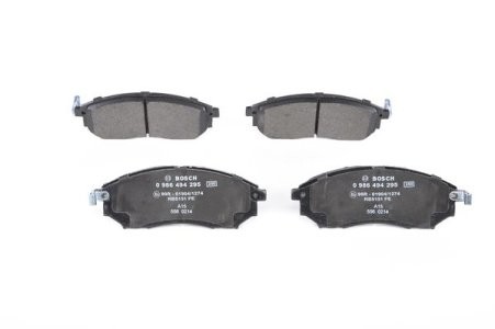 Set plăcuțe frână față , BOSCH, pentru: NISSAN 370Z, MURANO I, MURANO II, NAVARA, NP300 NAVARA, PATHFINDER III, QASHQAI I 1.6D-4.5 01.03-