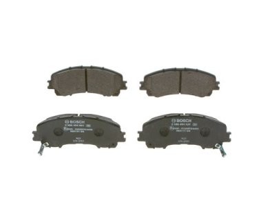 Set plăcuțe frână față , BOSCH, pentru: NISSAN X-TRAIL III; RENAULT KOLEOS II 1.3-3.5H 04.13-