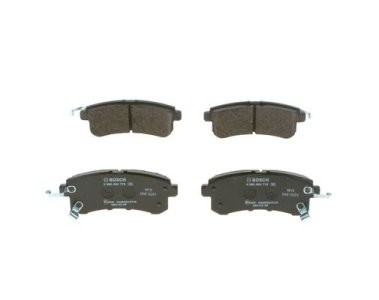 Set plăcuțe frână spate , BOSCH, pentru: NISSAN PATROL VI 3.3/5.6 01.97-