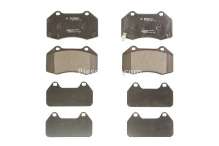 Set plăcuțe frână față , BOSCH, pentru: OPEL CORSA D, CORSA E 1.2/1.4/1.6 07.06-