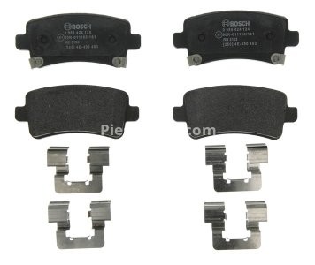 Set plăcuțe frână spate , BOSCH, pentru:  OPEL INSIGNIA A, INSIGNIA A COUNTRY 1.4-3.6 07.08-