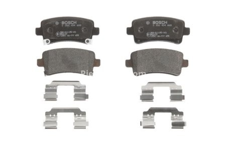 Set plăcuțe frână spate , BOSCH, pentru: OPEL INSIGNIA A, INSIGNIA A COUNTRY; SAAB 9-5 1.4-3.6 07.08-
