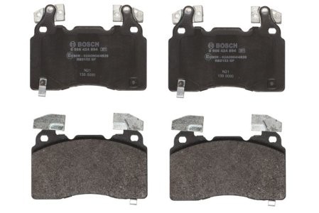 Set plăcuțe frână față , BOSCH, pentru: OPEL INSIGNIA B, INSIGNIA B COUNTRY, INSIGNIA B GRAND SPORT 1.5-6.2 09.13-