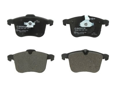 Set plăcuțe frână față , BOSCH ( cu lacat; cu tampon de amortizare), pentru: OPEL SIGNUM, VECTRA C, VECTRA C GTS; SAAB 9-3, 9-3X 1.6-3.2 04.02-